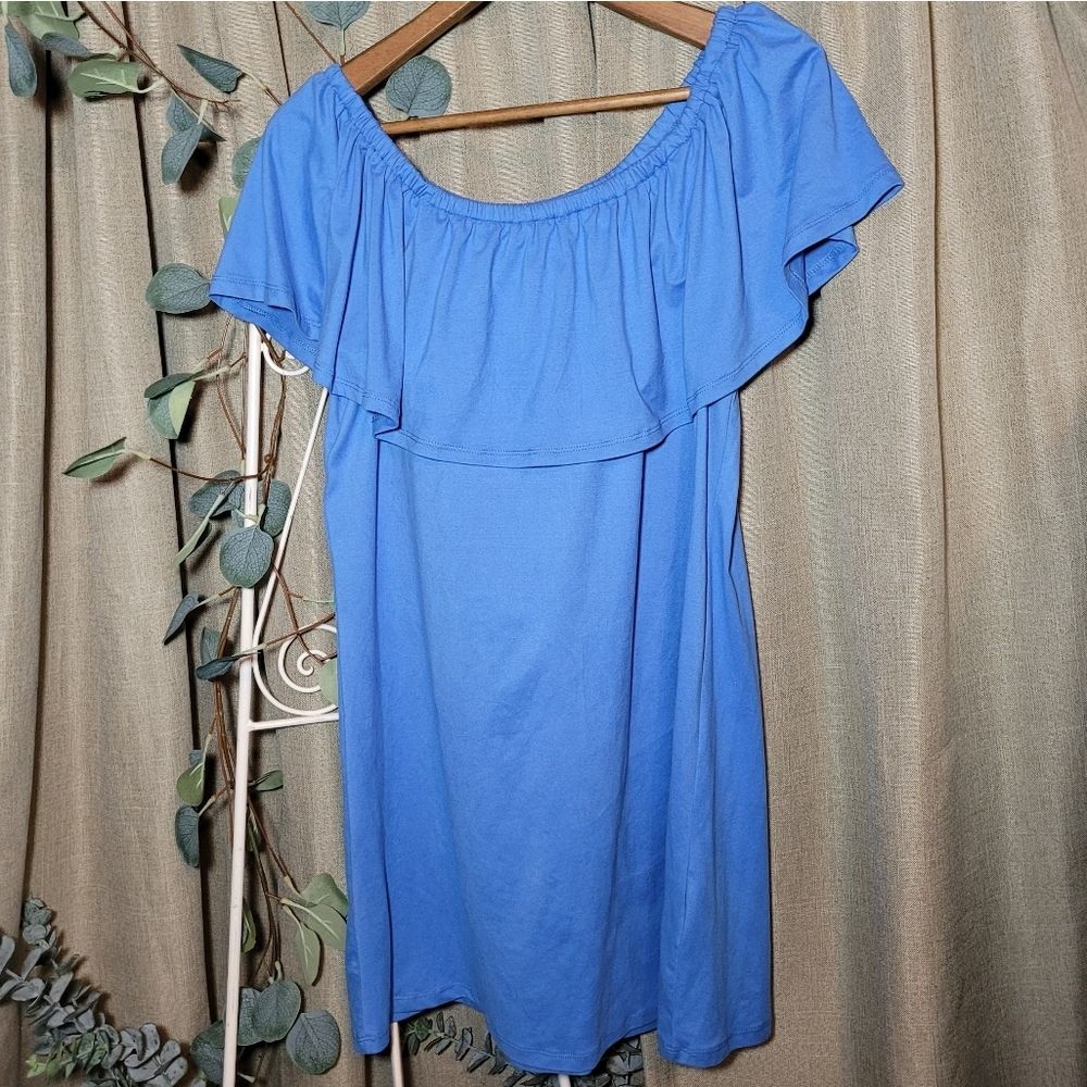 As You Wish Blue Dress ~ Size M